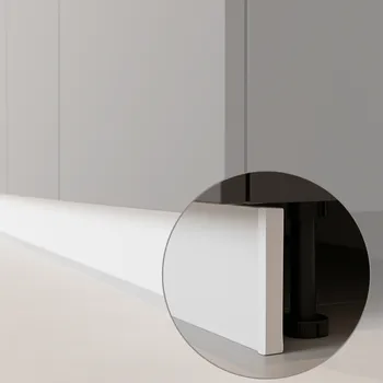 Opes Koncovka na kuchyňský plastový sokl / Bílá 150 mm