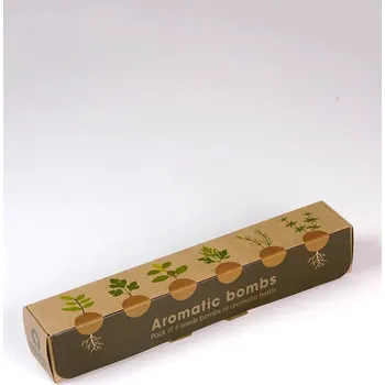 Květináč Sada na pěstování rostlin RESETEA Herb Bombs 19,5 x 3,3 x 3,3 cm Erst389 vícebarevná MLC