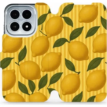 Pouzdro na mobilní telefon Flipové pouzdro Mobiwear - Xiaomi 17 - VP81S Citrony (Knížkové flip pouzdro, obal, kryt na mobil Xiaomi 17 - VP81S Citrony, materiál Umělá kůže + TPU - ochrana 360°, stojánek, silikonová vanička, magnetické zavírání)