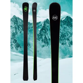 Sjezdové lyže Sjezdové lyže AK Ski GREEN.ORIGINAL + vázání Salomon MI12 GW