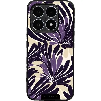 Pouzdro na mobilní telefon Lesklý kryt Mobiwear Glossy - Xiaomi 17 - GA47G Fialová flóra (Prémiové lesklé pouzdro, obal, kryt Mobiwear Glossy na mobil Xiaomi 17 - GA47G Fialová flóra, materiál Plast + TPU silikon - krytí po všech stranách, neošoupatelný potisk, tenké provedení,)