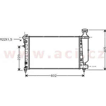 Chladič motoru Chladič, chlazení motoru ACI 09002118