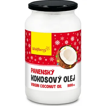 Přisada na vaření a pečení WOLFBERRY Panenský kokosový olej 1000&nbsp;ml