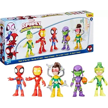 Figurka Hasbro Marvel Spidey and Amazing Friends sada 5 ks