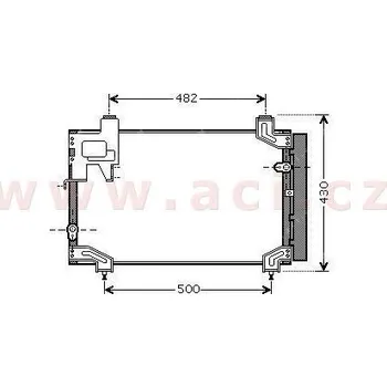 Výparník klimatizace Kondenzátor, klimatizace ACI 53005394