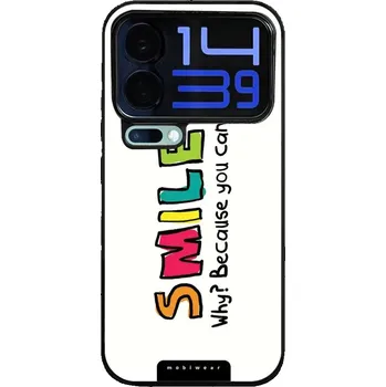 Pouzdro na mobilní telefon Lesklý kryt Mobiwear Glossy - Xiaomi 17 Pro Max - G073G Smile (Prémiové lesklé pouzdro, obal, kryt Mobiwear Glossy na mobil Xiaomi 17 Pro Max - G073G Smile, materiál Plast + TPU silikon - krytí po všech stranách, neošoupatelný potisk, tenké provedení,)