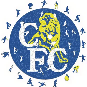 Chelsea FC Dřevěné puzzle Chelsea FC, retro, 150 ks