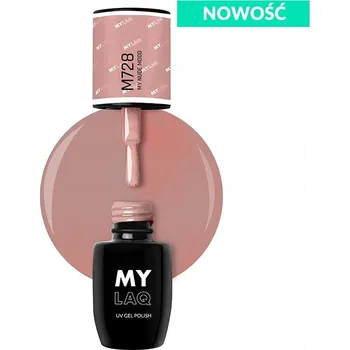 Přípravek na nehty Hybridní lak barevný lak MylaQ My Nude Mood 5 ml