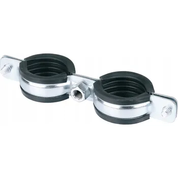 Vrták Držák objímka na trubky DVOJITÁ 32-37 mm 1 s gumou