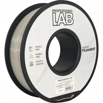 Filament Profesionální LAB PLA filament Luminous Svítící ve tmě Bílý 1kg 1,75mm
