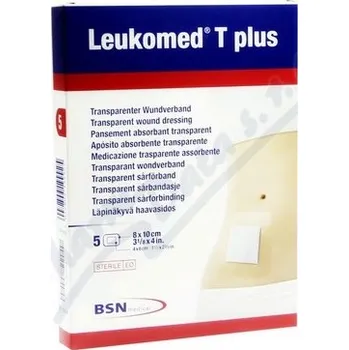 Náplast Leukomed T Plus 8cmx10cm/5ks, 7238207