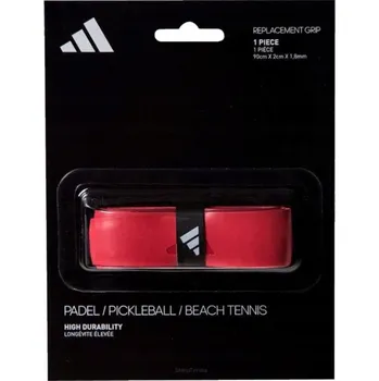 Základní omotávka na pálku Adidas Padel Replacement Grip 1P červená