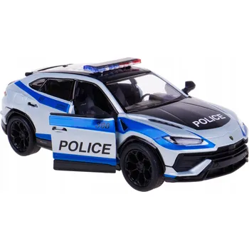 autíčko LAMBORGHINI URUS PERFORMANTE POLICIE MODEL KOVOVÝ KINSMART 1:40