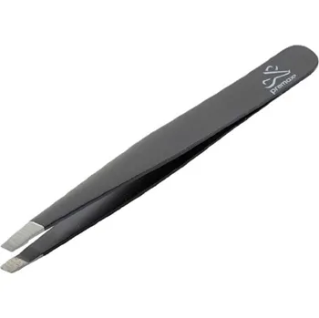 Péče o řasy a obočí DuKaS Black Collection PR 4018BC ( 9 cm ) - Plochá pinzeta