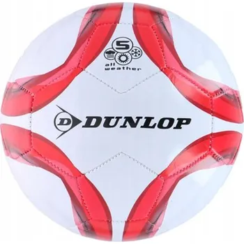 Fotbalový míč Fotbalový míč vel. 5 (červený) Dunlop