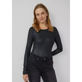 s.Oliver triko se třpytkami dlouhý rukáv černé Velikost: 44