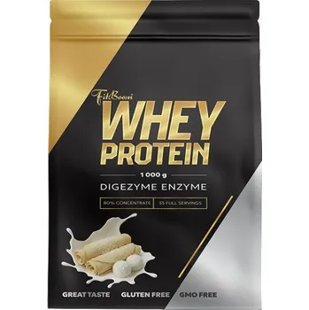 Protein FitBoom Whey Protein - 1000 g Příchuť: Rafaello - French pancakes