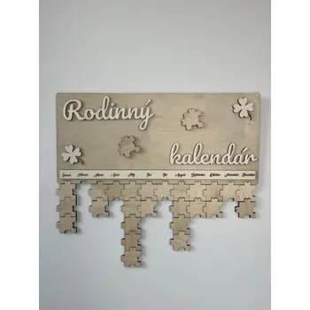 Kalendář Rodinný kalendář 3D