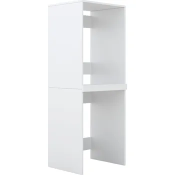 Komoda Skříňka nad pračku se sušičkou bílá nebo černá moderní úspora místa