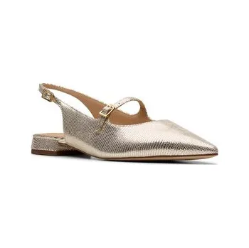 Dámské baleríny Baleríny Clarks Sensa15 Shine 26181315 Zlatá 37