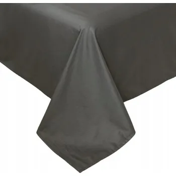 Prostěradlo PROSTĚRADLO BAVLNĚNÉ BEZ GUMY 190x250 ŠEDÉ