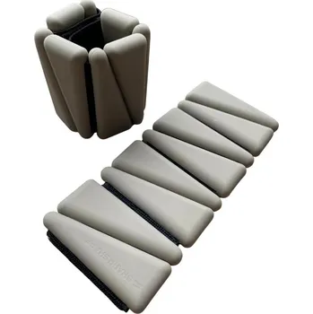 SHARP SHAPE Silikonové závaží 2x1 kg NO SIZE BÉŽOVÁ