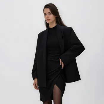 Dámské šaty Reserved - Třpytivé šaty s ozdobným nabíráním - černý - 945GA-99X - 945GA-99X-S