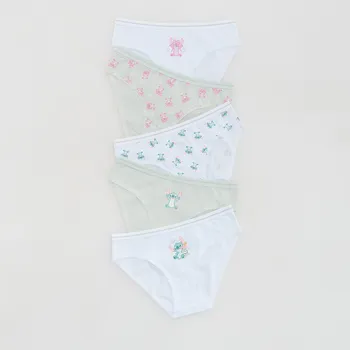 Dívčí spodní prádlo Reserved - Bavlněné kalhotky Lilo a Stitch 5 pack - vícebarevná - 679EB-MLC - 679EB-MLC-U13