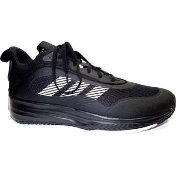 Pánská sálová obuv Basketbalová obuv, Adidas, OwnTheGame 3.0, černo-bílá: Černá Syntetika 32,5 49 EU (F) 50 2/3 G - standardní šíře (28798-28799)