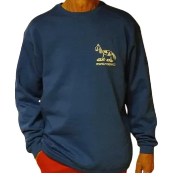 pracovní mikina ostatní Mikina bez kapuce logo Podkovy.cz modrá Velikost: M