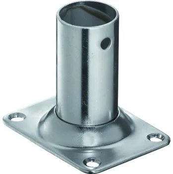 Vodovodní potrubí Nerezová přímá základna 90°, průměr trubky 22 a 25 mm Provedení: 25 mm