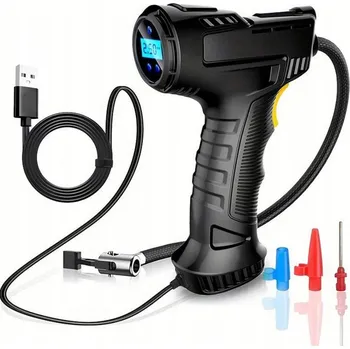 pumpička Elektrická pumpa Pronett s vyměnitelnými nástavci, černá