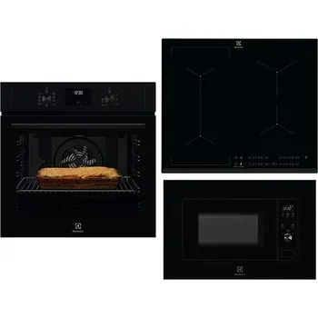 Set domácích spotřebičů Electrolux EOF3H40TH + Indukční deska Electrolux EIV634 + Mikrovlnná trouba ELECTROLUX 300 LMS2203EMK