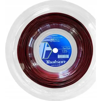 Struna na výplet tenisové rakety Tenisový výplet Toalson Rencon Devil Spin 1,25 z cívky, 12 m