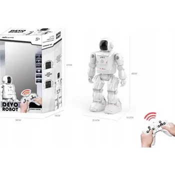 Robot MEGA Robot R/C Bílý