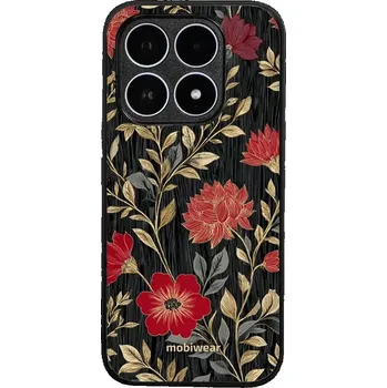 Pouzdro na mobilní telefon Lesklý kryt Mobiwear Glossy - Xiaomi 17 - V172S Červená kvítka (Prémiové lesklé pouzdro, obal, kryt Mobiwear Glossy na mobil Xiaomi 17 - V172S Červená kvítka, materiál Plast + TPU silikon - krytí po všech stranách, neošoupatelný potisk, tenké provedení,)