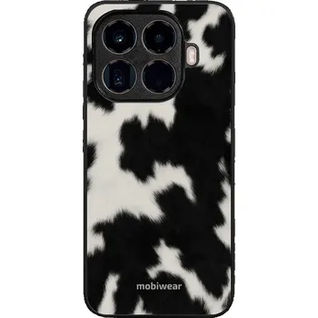 Pouzdro na mobilní telefon Lesklý kryt Mobiwear Glossy - Xiaomi 15T Pro - V165S Černá strakatá (Prémiové lesklé pouzdro, obal, kryt Mobiwear Glossy na mobil Xiaomi 15T Pro - V165S Černá strakatá, materiál Plast + TPU silikon - krytí po všech stranách, neošoupatelný potisk, tenké)