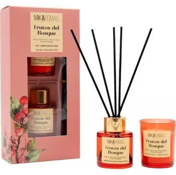 Vonná tyčinka Sada MIKAROMAS LESNÍ OVOCE vonné tyčinky 50 ml + svíčka 50 g