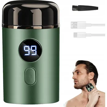 Holicí strojek MINI USB KAPESNÍ ELEKTRICKÝ HOLICÍ STROJEK + KARTÁČ