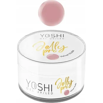 Lak na nehty Yoshi Gel Jelly Pro Velvet Nude stavební gel želé béžový 15ml