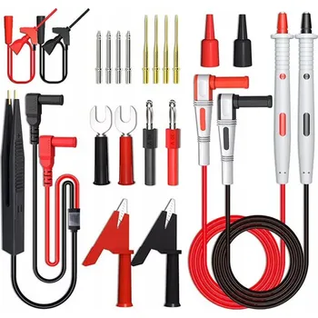 Měřicí kabel MĚŘICÍ VODIČE KABELY PRO MULTIMETR KROKOSVORKY PINZETA CLEQEE P1503E 21v1