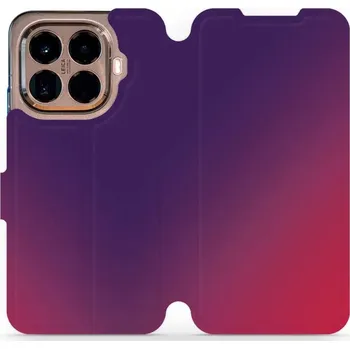 Pouzdro na mobilní telefon Flipové pouzdro Mobiwear - Xiaomi 15T Pro - VP67S Fialový a růžový odstín (Knížkové flip pouzdro, obal, kryt na mobil Xiaomi 15T Pro - VP67S Fialový a růžový odstín, materiál Umělá kůže + TPU - ochrana 360°, stojánek, silikonová vanička, magnetické zavírá