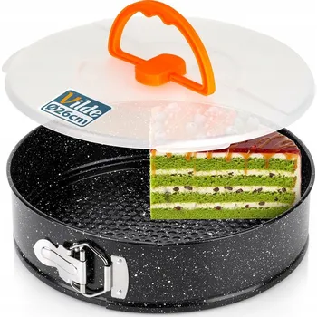 Forma na pečení GRANITOVÁ forma forma na dort rozepínatelná s víkem na pečení koláčů 26 cm