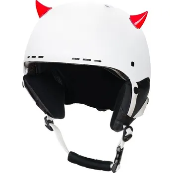 Uši na lyžařskou helmu Crazy mini růžky mix