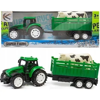 autíčko ZEMĚDĚLSKÝ TRAKTOR S PŘÍVĚSEM