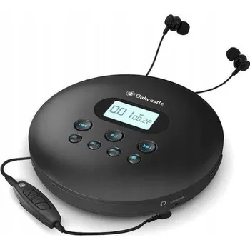 Bytová dekorace Discman Oakcastle CD100 Retro Přenosný s Bluetooth