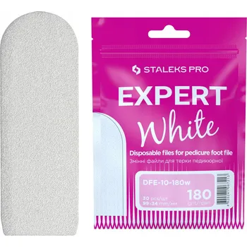 Staleks Expert Nástavce na pilník/struhadlo Na Nohy pro pedikúru DFE-10-180W - 30 ks