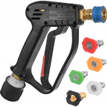 Příslušenství pro vysokotlaký čistič Kompletní pistole s tryskou a rychlospojkou 1/4" pro tlakové myčky LAVOR