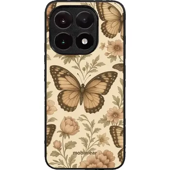 Pouzdro na mobilní telefon Lesklý kryt Mobiwear Glossy - Xiaomi 15T - GP92G Motýlové (Prémiové lesklé pouzdro, obal, kryt Mobiwear Glossy na mobil Xiaomi 15T - GP92G Motýlové, materiál Plast + TPU silikon - krytí po všech stranách, neošoupatelný potisk, tenké provedení, možnost)