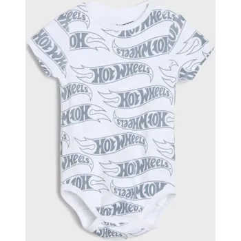 Kojenecké oblečení Sinsay - Body Hot Wheels - bílá - 604EJ-00X - 604EJ-00X-68